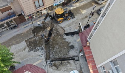 Saruhanlı’nın 22 Milyonluk Yatırımında Çalışmaların Yarısı Tamamlandı