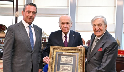 Koç ailesinden Bahçeli’ye dikkat çeken ziyaret