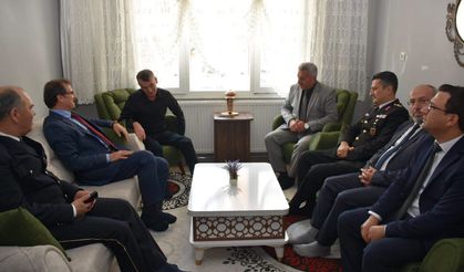 Şehit aileleri ve gaziler bayramda yalnız bırakılmadı