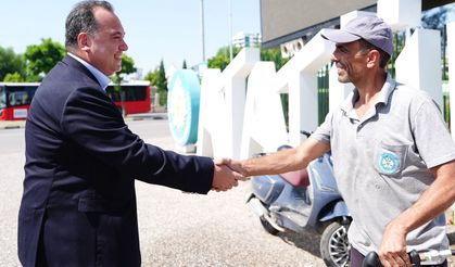 Atatürk Kent Parkında Temizlik Çalışması