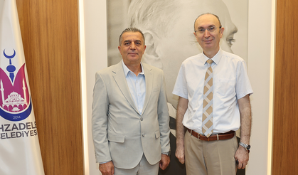 Kaymakam Yazar’dan Başkan Şimşek’e İade-i Ziyaret