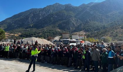 Büyükşehir Personeline Yol ve Cadde Çalışmalarında Güvenlik Eğitimi