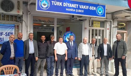 Diyanet Vakıf-Sen Manisa Şubesi’nde istişare toplantısı