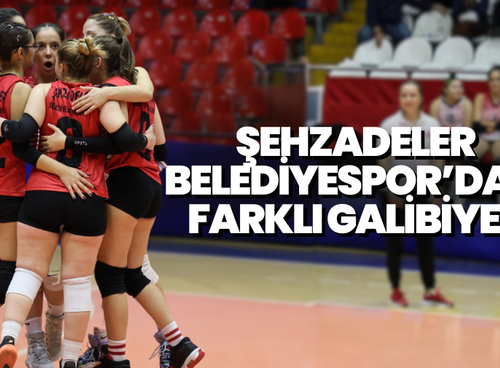 Şehzadeler Belediyespor’dan farklı galibiyet: 3-0