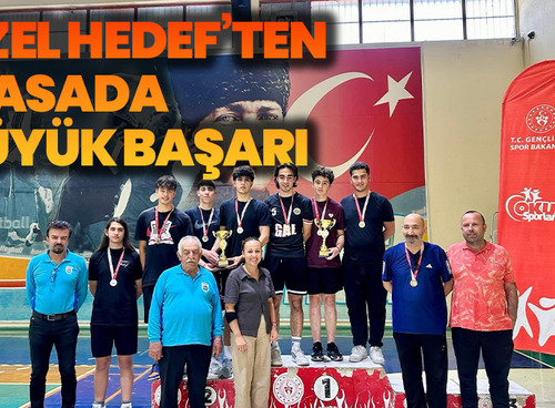Özel Hedef Anadolu Lisesi Masa Tenisinde İl İkincisi Oldu!