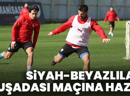 Siyah-beyazlılar Kuşadası maçına hazır