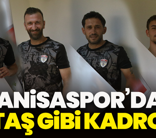 Manisaspor’da taş gibi kadro