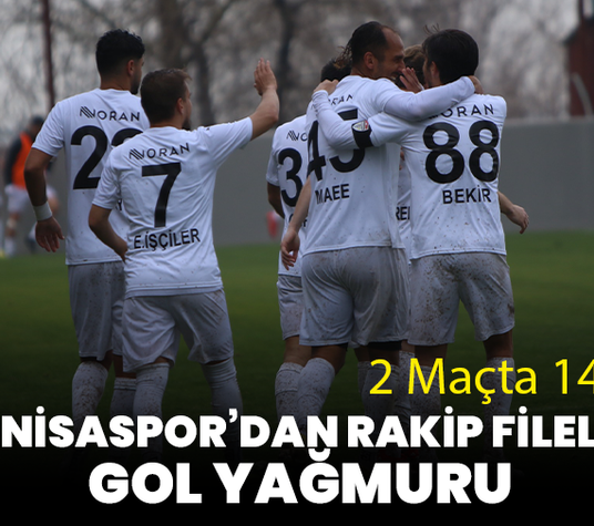 Manisaspor’dan Rakip Filelere Gol Yağmuru: 2 Maçta 14 Gol!