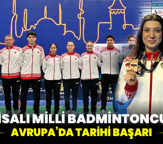 Manisalı Milli Badmintoncu Ravza Bodur’dan Avrupa’da Tarihi Başarı