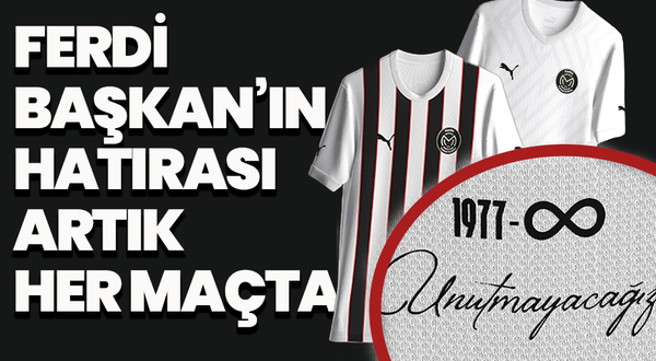 Manisa FK'dan Duygusal Forma Tanıtımı: Ferdi Zeyrek'e 'Yas' Formasıyla Vefa