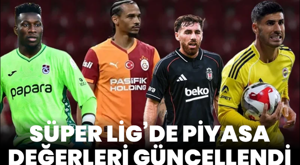 Süper Lig’de piyasa değerleri güncellendi: En çok düşüş yaşayan isimler belli oldu