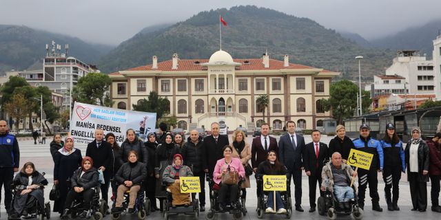 Manisa'da Dünya Engelliler Günü Etkinlikleri Gerçekleştirildi