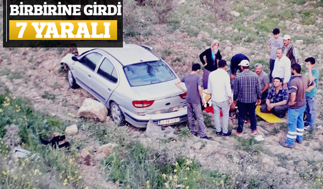 Manisa'da trafik kazası:7 yaralı