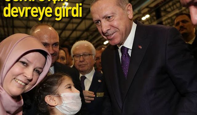  Cumhurbaşkanı Erdoğan, Cemre için devreye girdi 