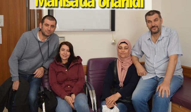 Yırtılan aort damarı Manisa'da onarıldı 