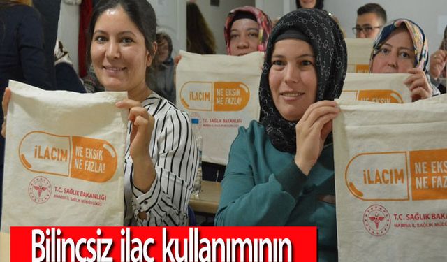 Bilinçsiz ilaç kullanımının önüne ev hanımları geçecek