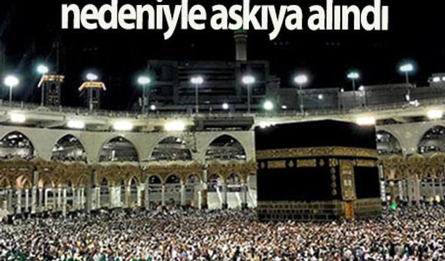 Umre ziyaretleri Koronavirüs nedeniyle askıya alındı