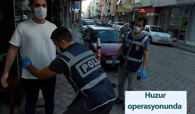 Huzur operasyonunda aranan 13 şahıs yakalandı