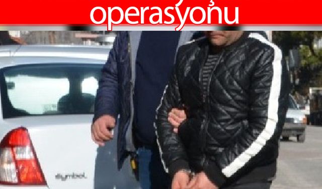  Manisa’da uyuşturucu operasyonu