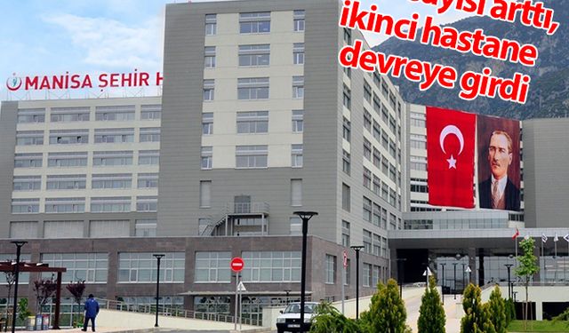 Manisa’da vaka sayısı arttı, ikinci hastane devreye girdi