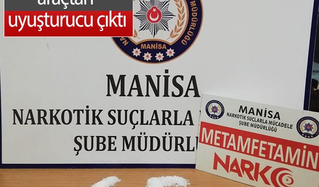 Durdurulan araçtan uyuşturucu çıktı