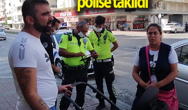 Bebekle duygu sömürüsü polise takıldı