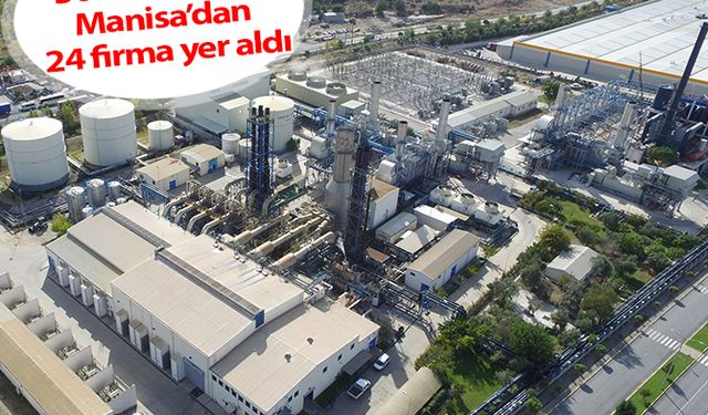 İSO 500 listesinde Manisa’dan 24 firma yer aldı