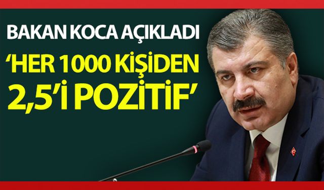 Bakan Koca açıkladı