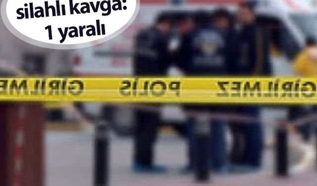 Manisa'da silahlı kavga: 1 yaralı