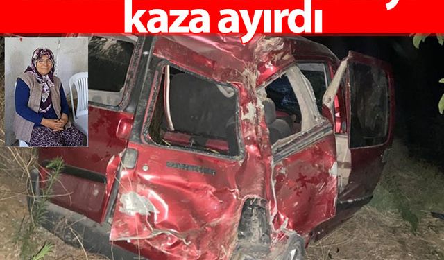 Manisa’da karı kocayı kaza ayırdı