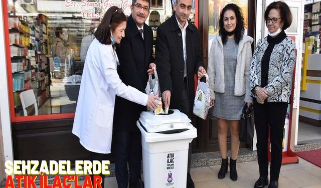 Şehzadeler’de atık ilaçlar eczanelerde toplanacak