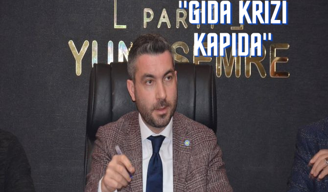 Başkan Akan, “Destek verilmezse çiftçi üretmeyecek, gıda krizi kapıda!”