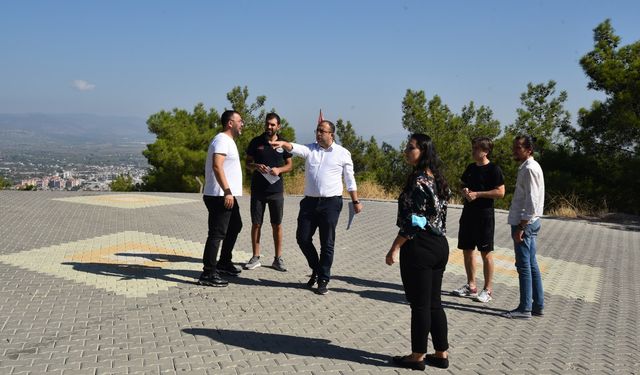 Yunusemre'de dağ bisikleti maratonu hazırlıkları başladı