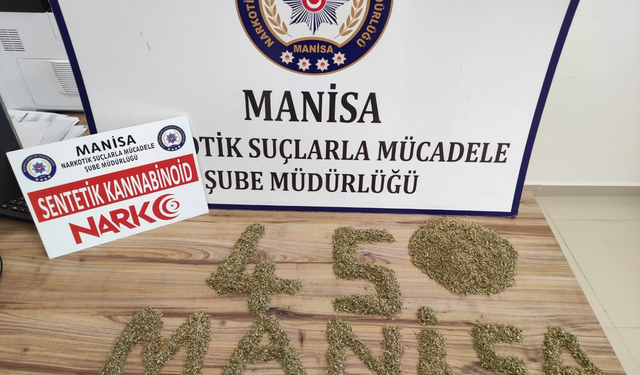 Manisa'da bir haftada uyuşturucudan 15 tutuklama