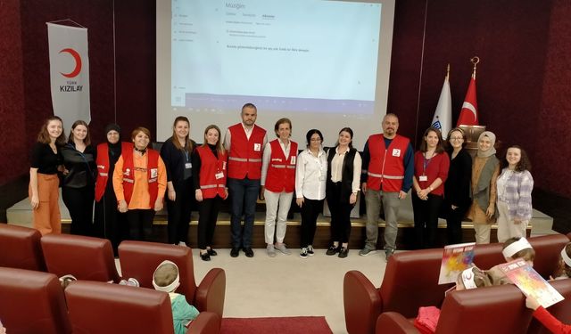 Türk Kızılay Yunusemre Şubesi’nden MOSB Anaokulu’nu ziyaret