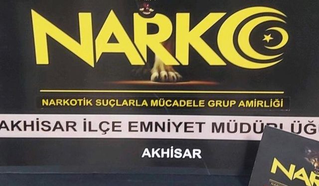 Manisa Emniyetinden uyuşturucu operasyonu