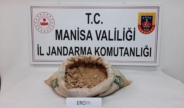 Turgutlu’da 14 kilo eroin ele geçirildi