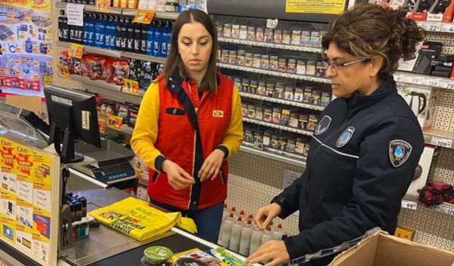 Manisa'da market denetimi