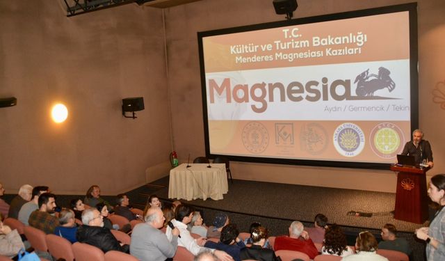 Magnesia Antik Kenti'nde ortaya çıkartılan Zeus Tapınağı konferansa konu oldu