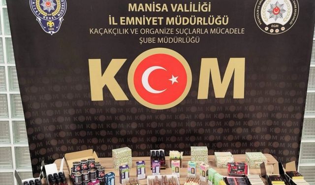 Manisa'da kaçakçılık operasyonunda 1 kişi yakalandı