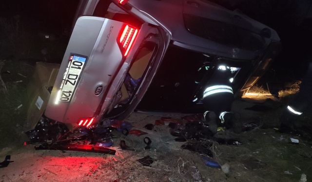 Manisa'da kamyon ile otomobilin çarpışması sonucu 1 kişi öldü