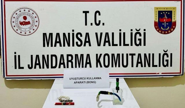 Salihli jandarma ekiplerinden "torbacı" operasyonu