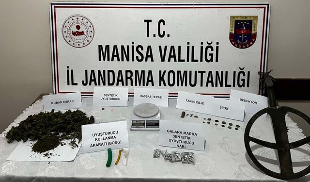 Salihli'deki uyuşturucu operasyonunda 1 kişi tutuklandı