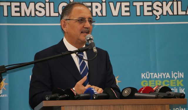 Bakan Özhaseki, Kütahya'da "STK Temsilcileri ve Teşkilat İftar Programı"nda konuştu: