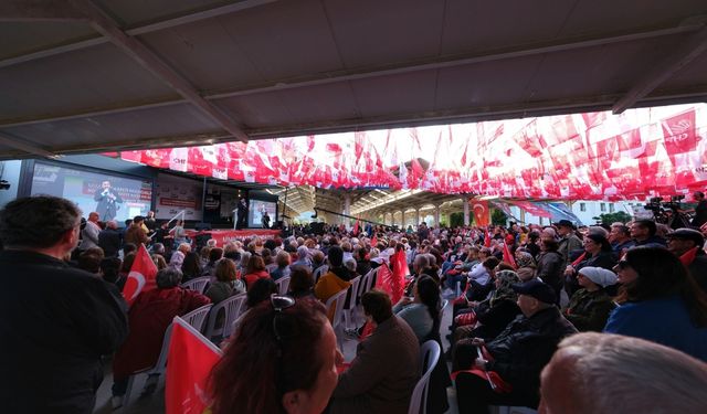 CHP Bodrum Belediye Başkan Adayı Mandalinci, seçim çalışmalarını sürdürdü