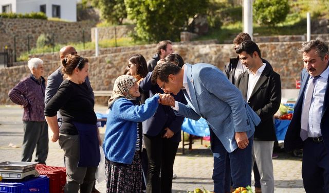 Cumhur İttifakı Bodrum Belediye Başkan adayı Tosun'un seçim çalışmaları sürüyor