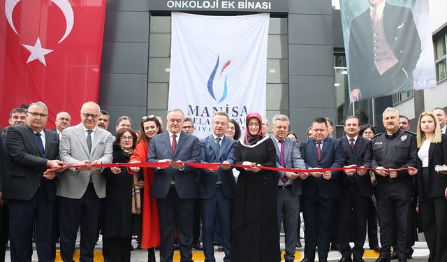 Manisa'da onkoloji hastanesinin ek binası açıldı