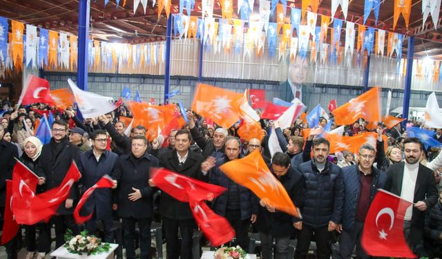 Uşak'ta AK Parti İl Başkanlığınca "Büyük Yürüyüş" düzenlendi