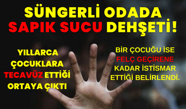 İstanbul'da sucu vahşeti! Çocukları kaçırıp evinin yalıtımlı odasında taciz etti