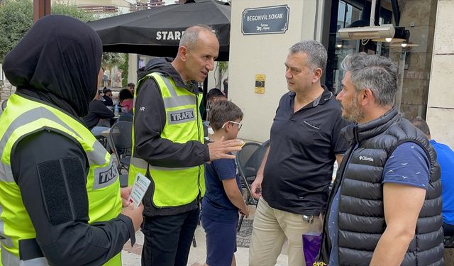 Aydın'da vatandaşlara trafik eğitimi verildi